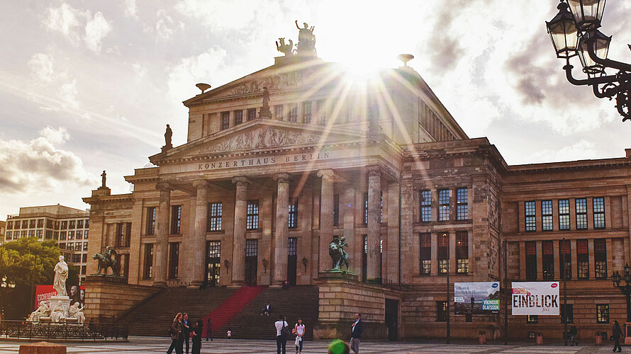 Außenansicht des Konzerthauses Berlin