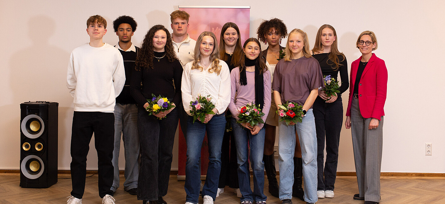 Gruppenbild des degewo-Junior-Teams