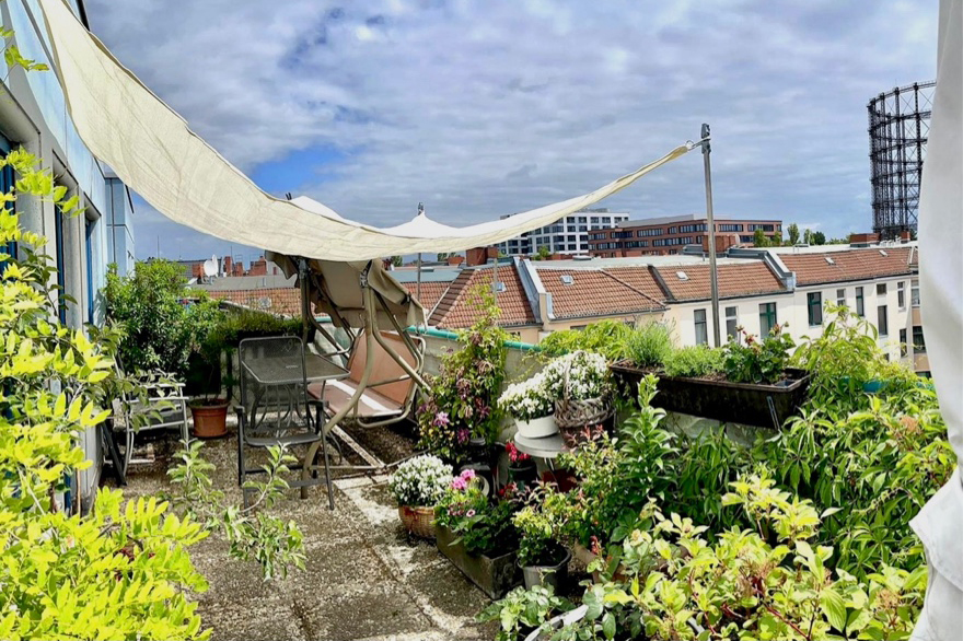 Ausblick Dachterrasse Schöneberger Terrassen